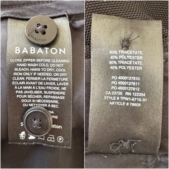 BABATON • Janson Club Cuffed Pant in Black - Picture 10 of 11